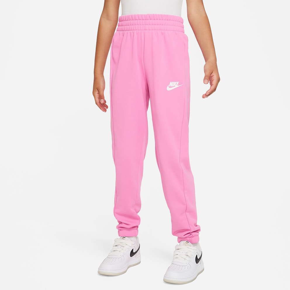 Pink and blue nike tracksuit sales