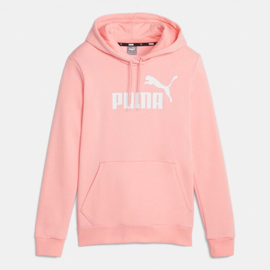 Puma Ess Logo Hoodie Γυναικεία Μπλούζα με Κουκούλα