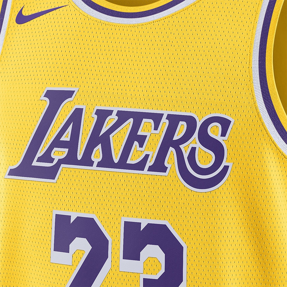 Nike Dri-FIT NBA LeBron James Los Angeles Lakers Swingman Icon Edition 2022/23 Basketball Jersey