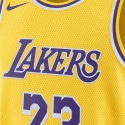 Nike Dri-FIT NBA LeBron James Los Angeles Lakers Swingman Icon Edition 2022/23 Basketball Jersey