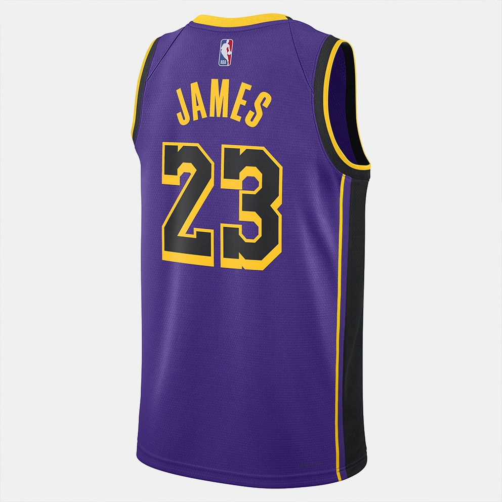 Jordan Dri-FIT NBA LeBron James Los Angeles Lakers Swingman Statement Edition Basketball Jersey