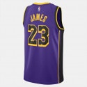 Jordan Dri-FIT NBA LeBron James Los Angeles Lakers Swingman Statement Edition Ανδρική Φανέλα