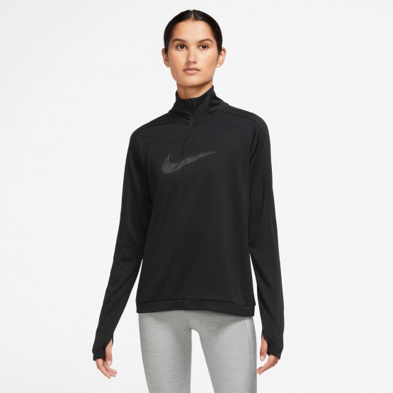 Nike Dri-FIT Swoosh Women's Long Sleeves T-shirt Black FB4687-010