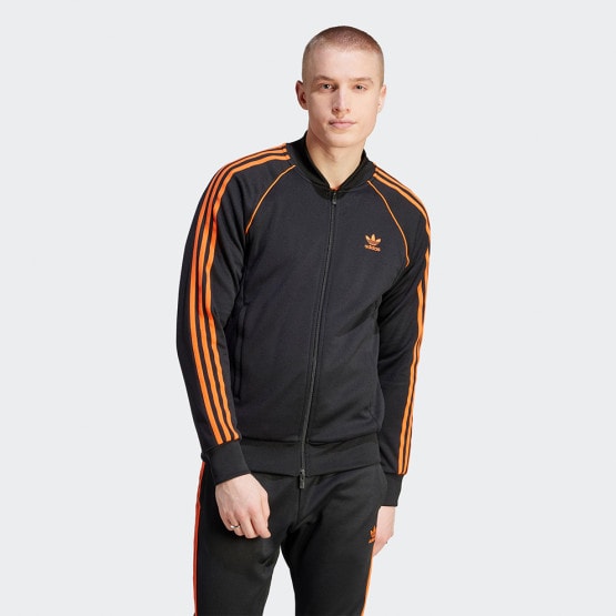 Adidas Trefoil Monogram SST Track Jacket Black 2XS Womens