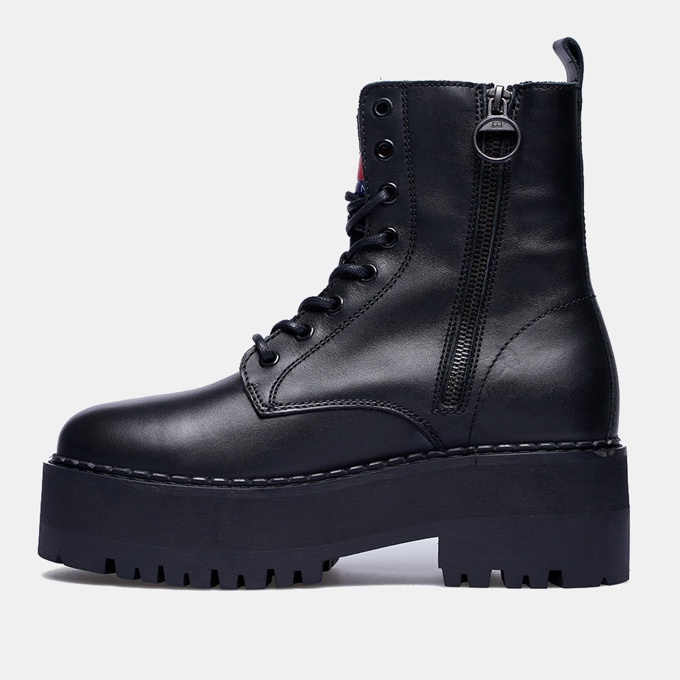 Tommy Jeans Zip Up Women's Boots