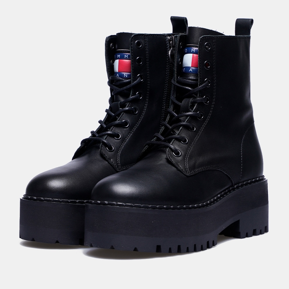 Tommy Jeans Zip Up Women's Boots