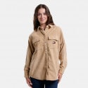 Tommy Jeans Cord Boyfriend Overshirt Oversized Γυναικείο Πουκάμισο