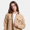 Tommy Jeans Cord Boyfriend Overshirt Oversized Γυναικείο Πουκάμισο