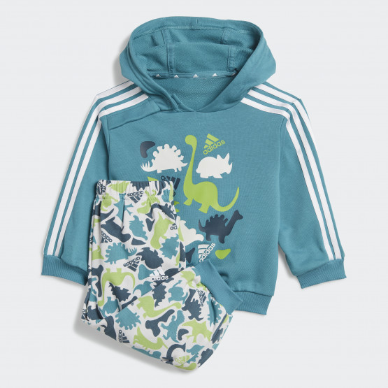 adidas Dino Camo Allover Print French Terry Jogger Set