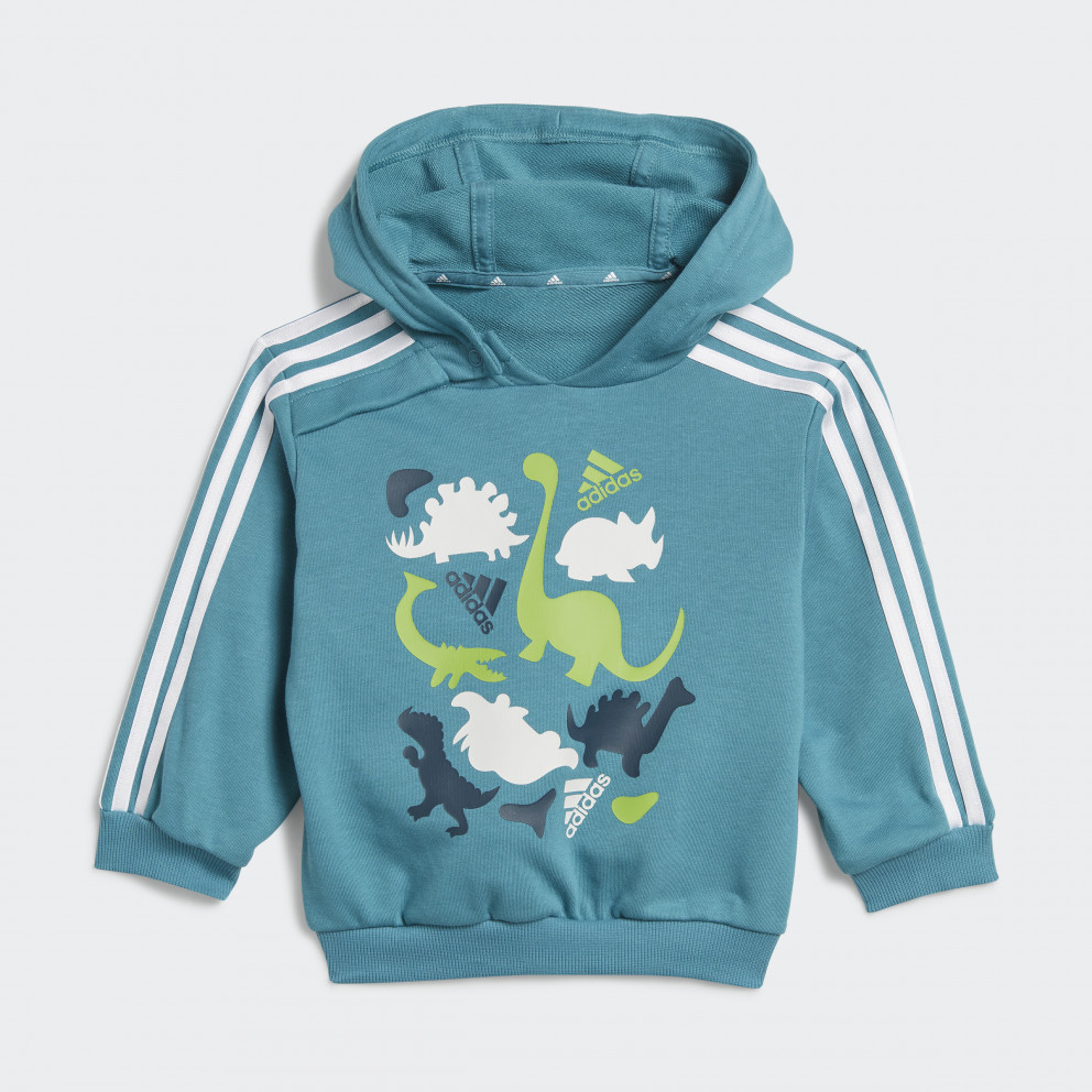 adidas Dino Camo Allover Print French Terry Jogger Set