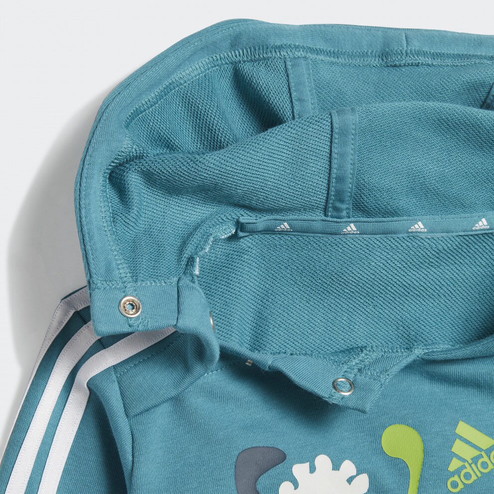 adidas Dino Camo Allover Print French Terry Jogger Set