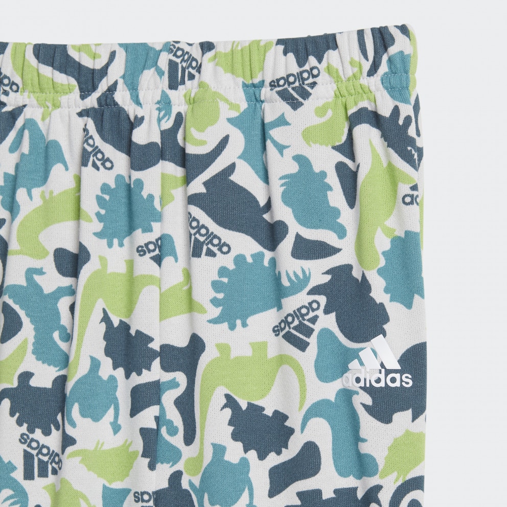 adidas Dino Camo Allover Print French Terry Jogger Set