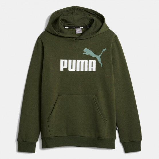 Puma Ess+ 2 Col Big Logo Παιδική Μπλούζα με Κουκούλα