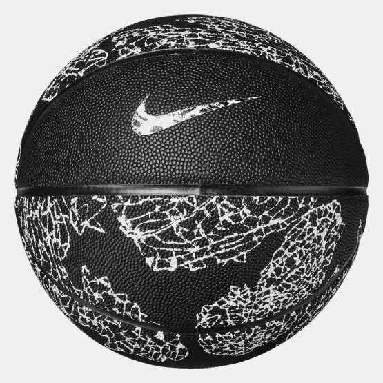 Bola de Basquete Nike Everyday Playground 8P Graphic Deflated Preta e  Branca 