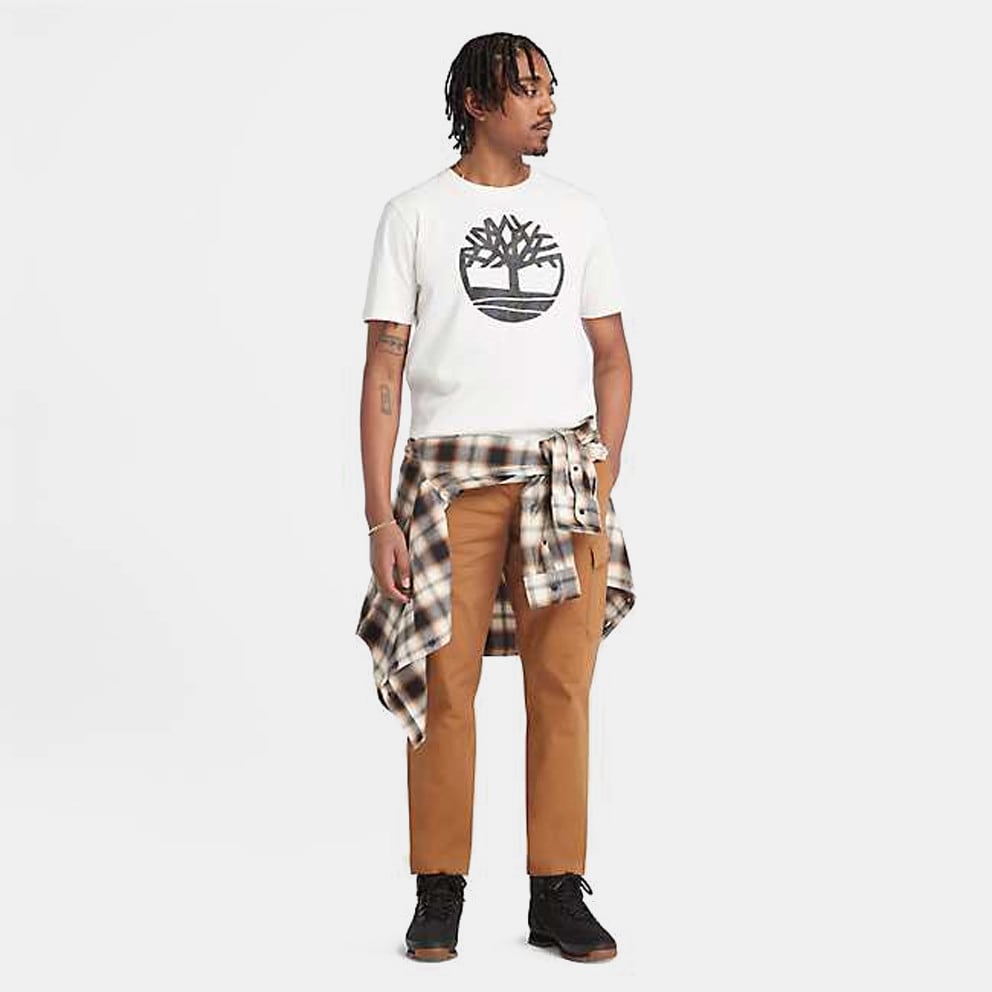 Timberland Logo Seasonal Camo Men's T-Shirt