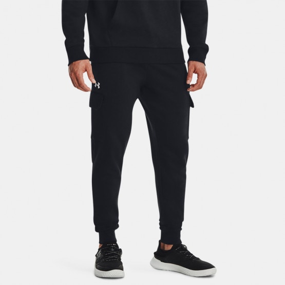 Under Armour Rival Fleece Cargo Jogger Men's Track Pants Black 1382134-001