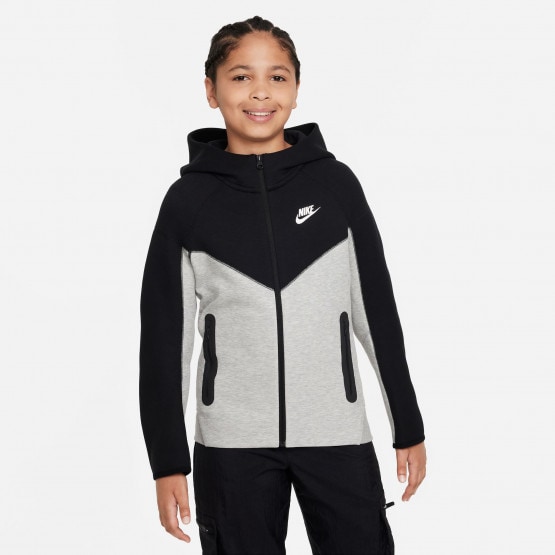 Nike Sportswear Tech Fleece Παιδική Ζακέτα με Κουκούλα