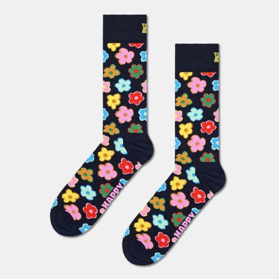 Happy Socks Unisex Flower Κάλτσες