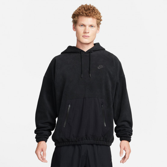 nike fleece black hoodie