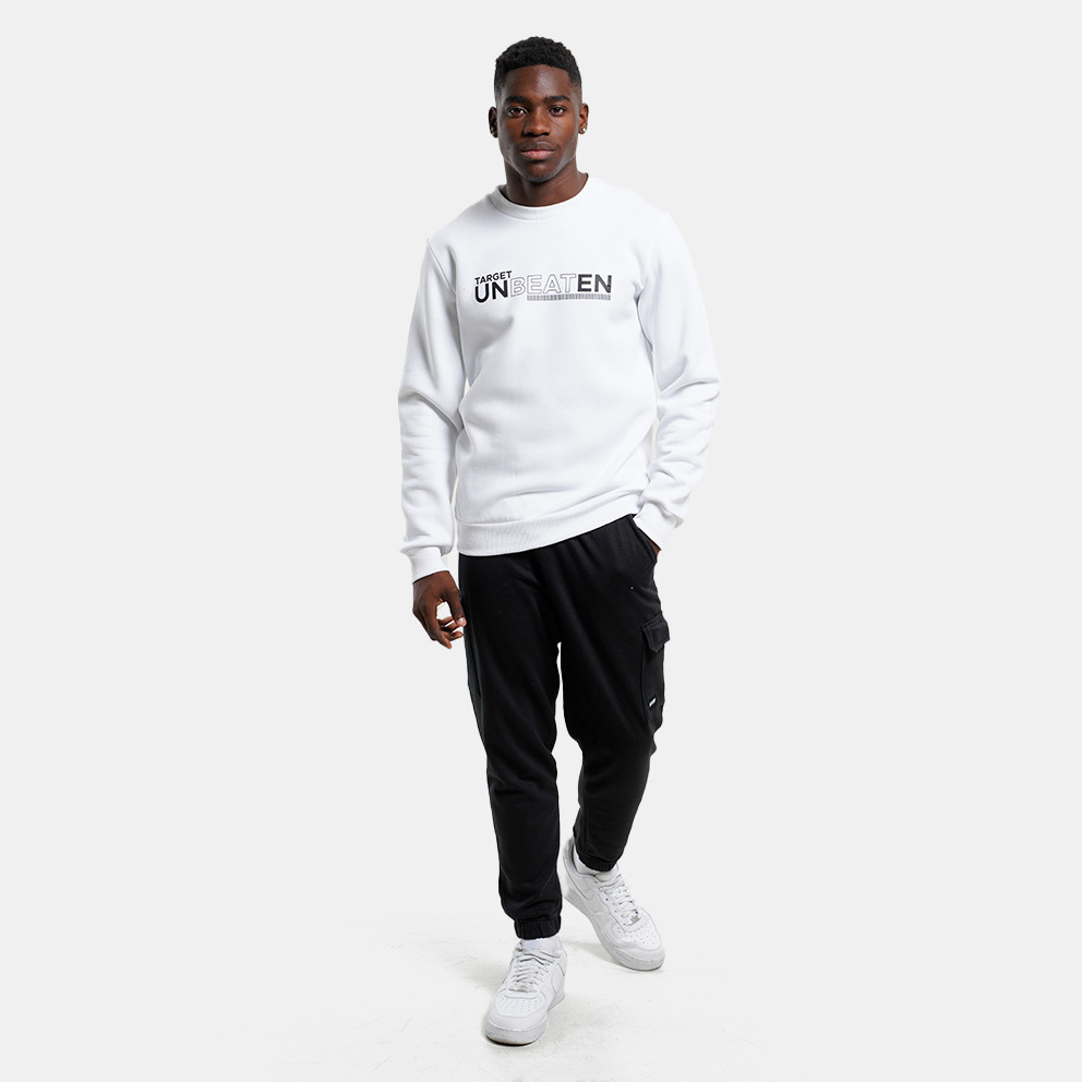 Target Crewneck Fleece "Unbeaten" Ανδρική Μπλούζα Φούτερ