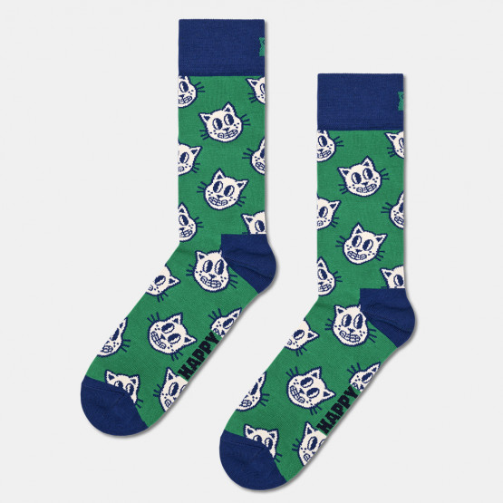 Happy Socks Unisex Cat Κάλτσες