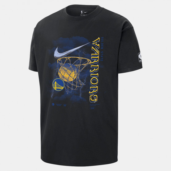 Nike NBA Golden State Warriors Courtside Max 90 Ανδρικό Τ-shirt