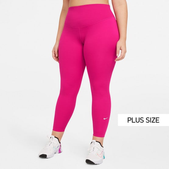 Nike One Dri-FIT Women's Plus Size Leggings Pink DD0252-615