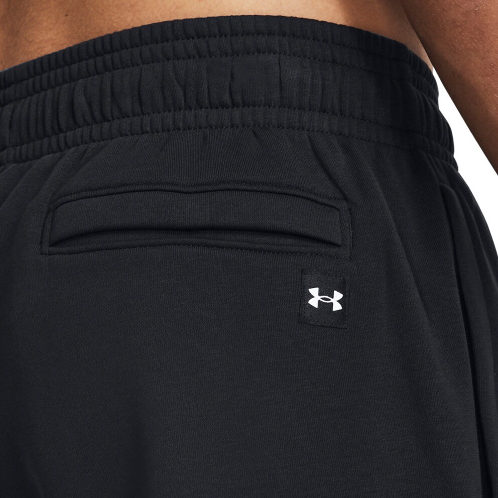 Under Armour Project Rock Rival Fleece Ανδρικό Jogger Παντελόνι Φόρμας