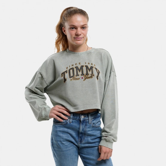 Tommy Jeans Tjw Crp Luxe Varsity Crew