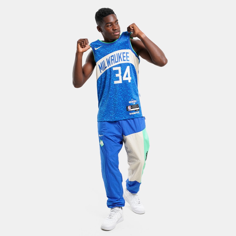 Nike Dri-FIT NBA Giannis Antetokounmpo Milwaukee Bucks City Edition 2023 Swingman Basketball Jersey