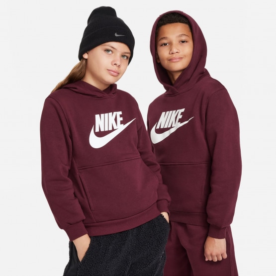 Nike Sportswear Club Big Logo Παιδική Μπλούζα με Κουκούλα