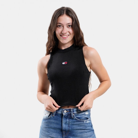 Tommy Jeans Badge High Neck Women's Tank Top