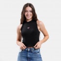 Tommy Jeans Badge High Neck Women's Tank Top