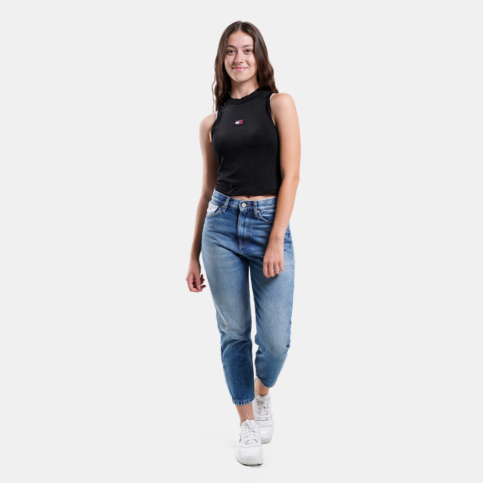 Tommy Jeans Badge High Neck Women's Tank Top