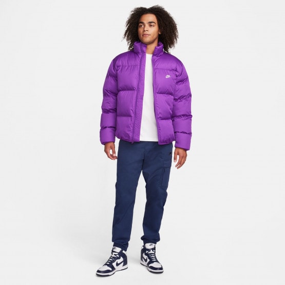 Nike purple puffer best sale jacket