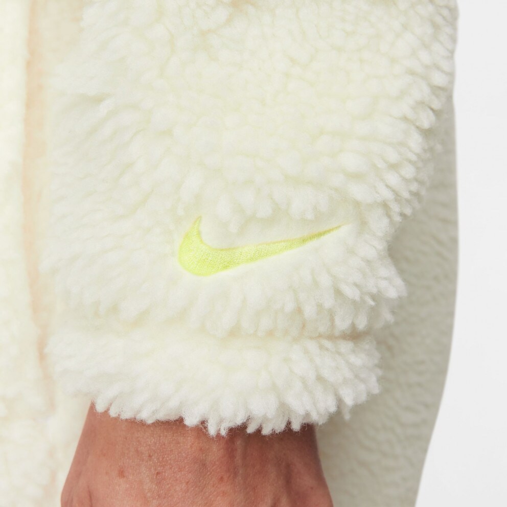 Nike Logo Sherpa Γυναικείο Μπουφάν