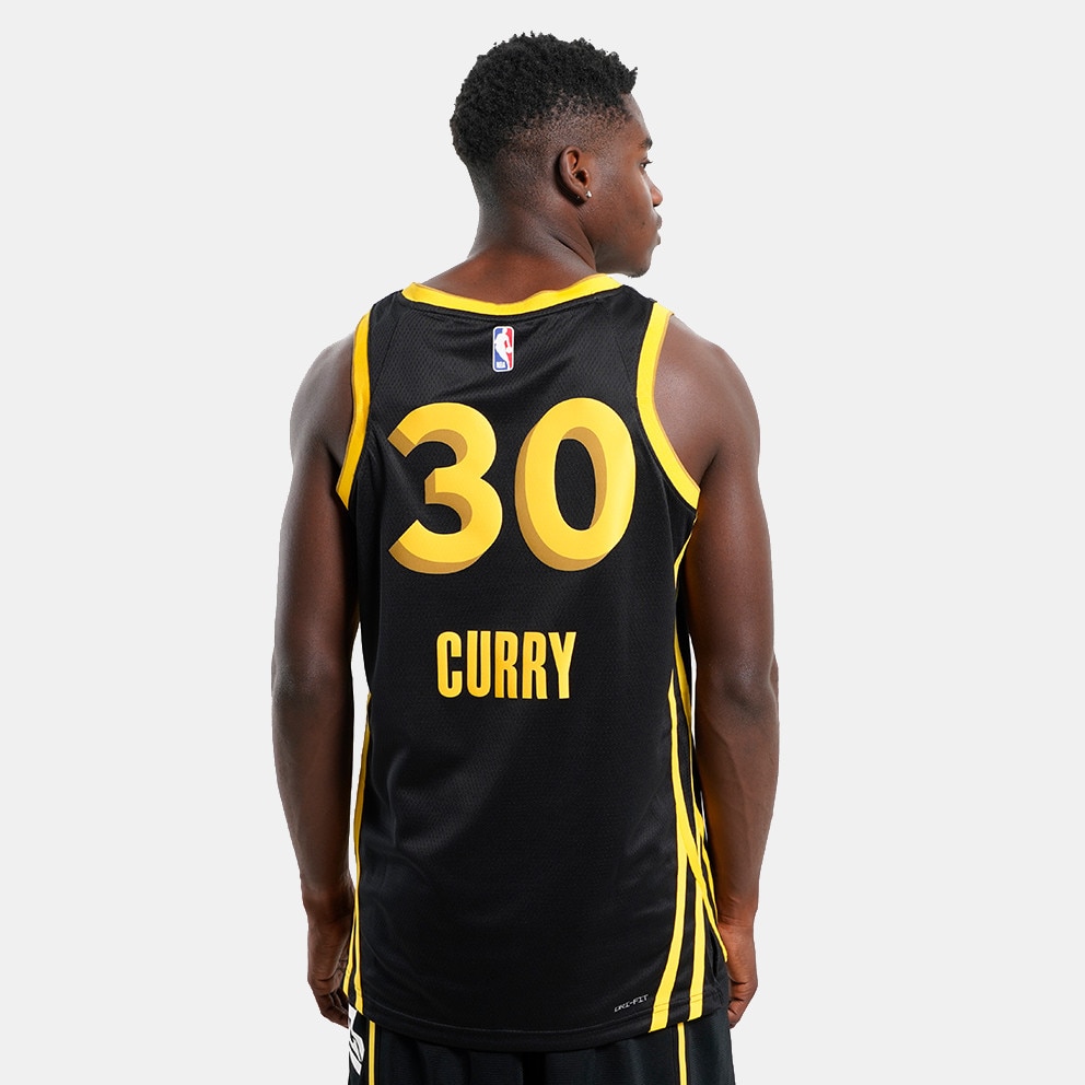 Nike Dri-FIT NBA Stephen Curry Golden State Warriors City Edition 2023 Swingman Basketball Jersey