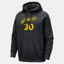 Nike NBA Stephen Curry Golden State Warriors City Edition Club Ανδρική Μπλούζα με Κουκούλα