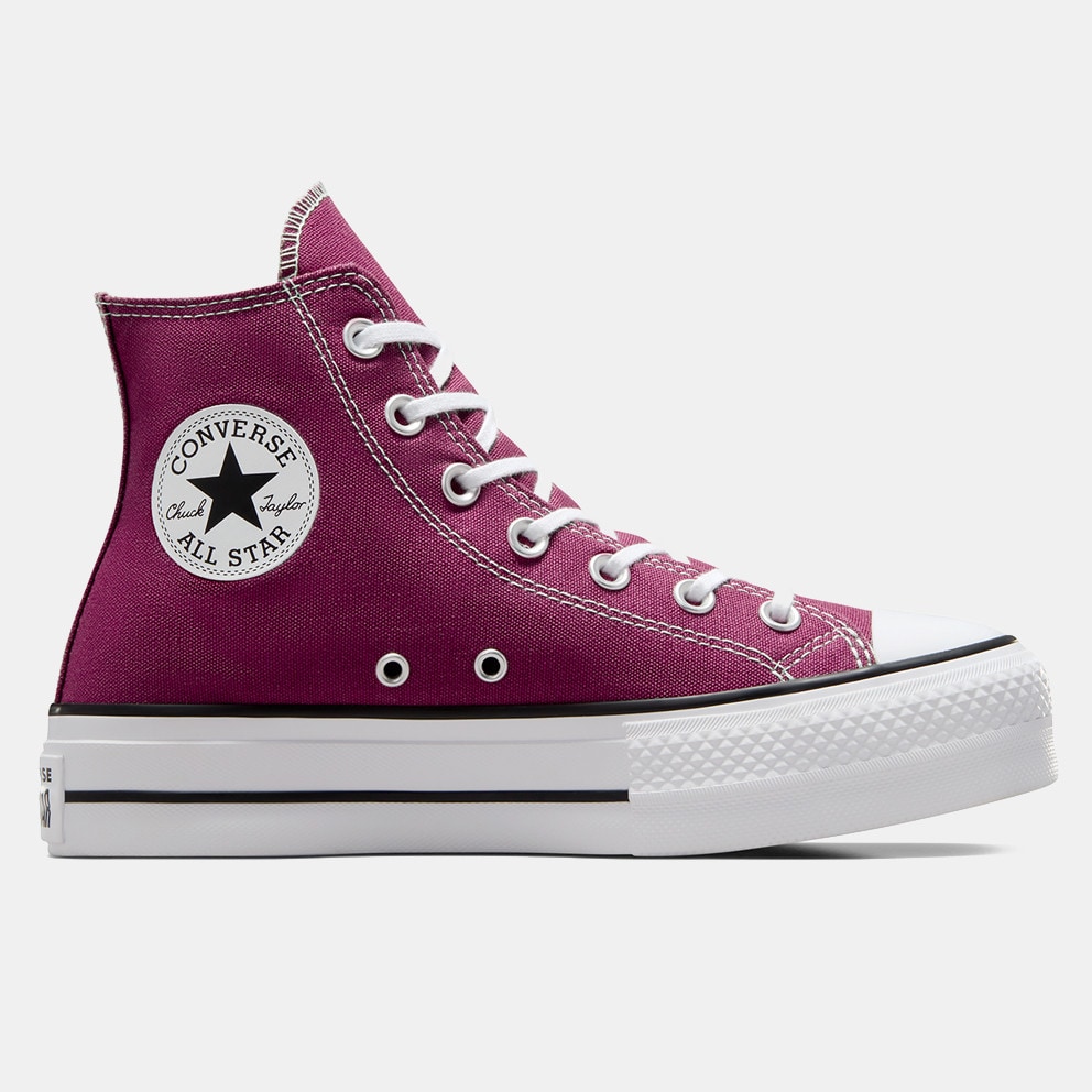 Purple converse boots deals