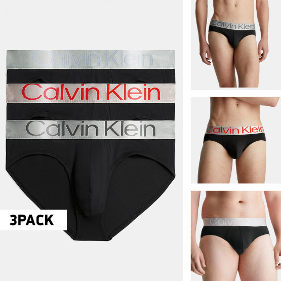 Calvin Klein Hip Brief 3-Pack Ανδρικό Σλιπ