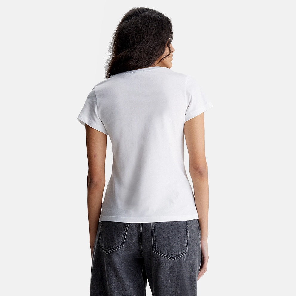 Calvin Klein Core Institutional Logo Slim Fit Women's T-Shirt
