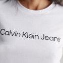 Calvin Klein Core Instit Logo Slim Fit Women's T-shirt