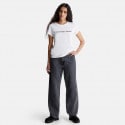 Calvin Klein Core Instit Logo Slim Fit Women's T-shirt