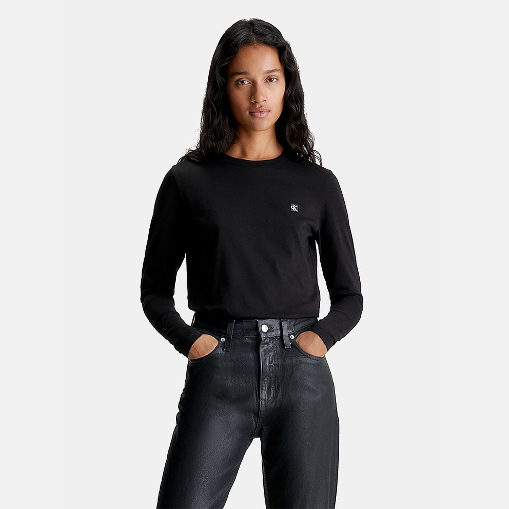 Calvin Klein Embro Badge Women's Long Sleeves T-shirt