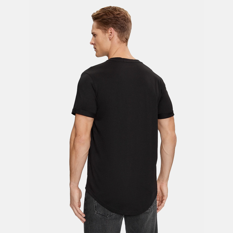 Calvin Klein Badge Turn Up Sleeve Men's T-Shirt