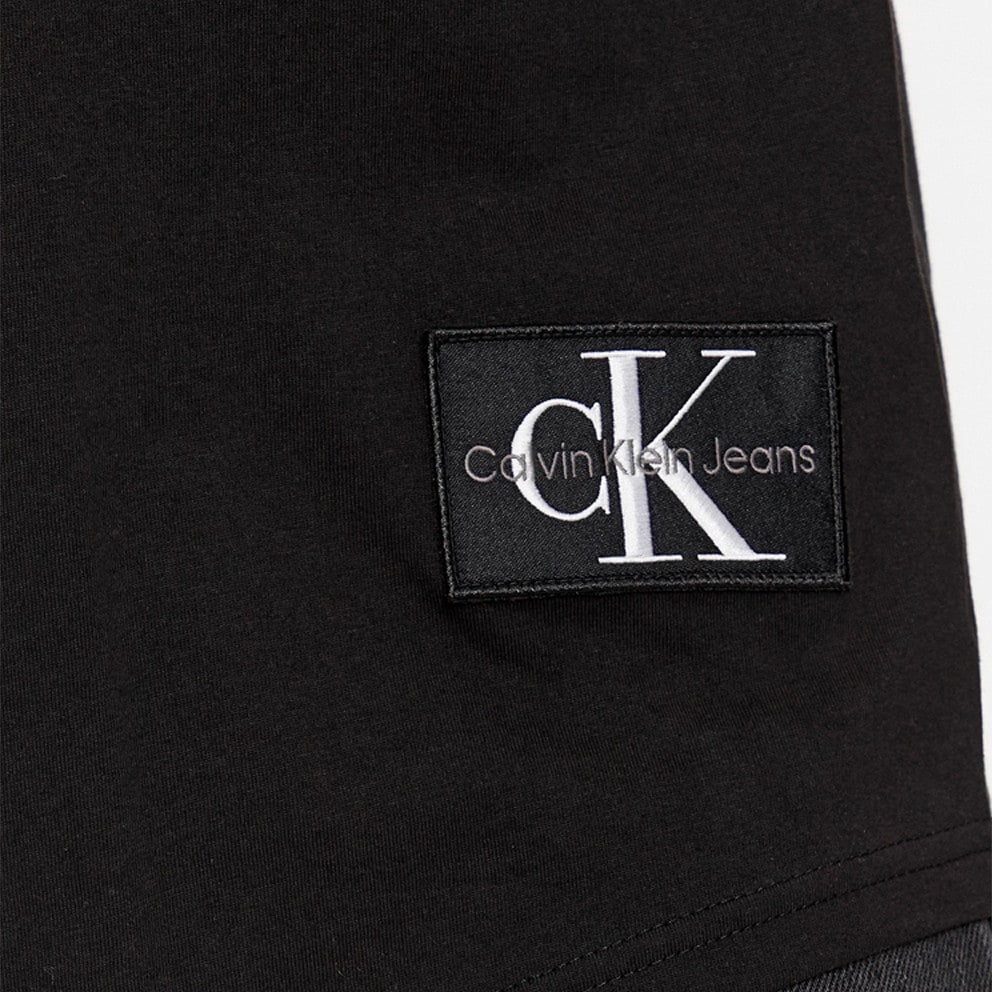 Calvin Klein Badge Turn Up Sleeve Ανδρικό T-shirt