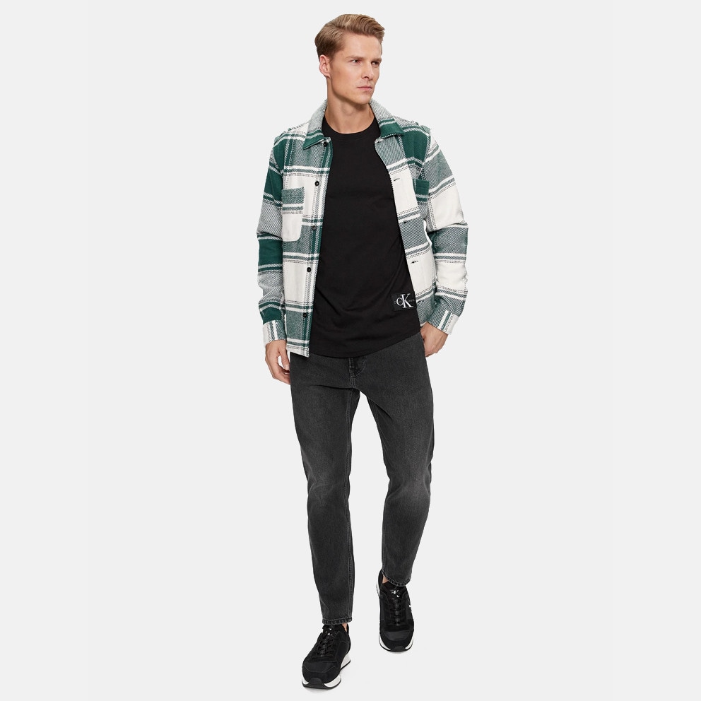 Calvin Klein Badge Turn Up Sleeve Men's T-Shirt