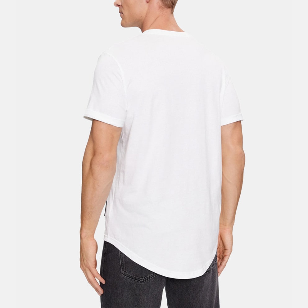 Calvin Klein Badge Turn Up Sleeve Men's T-Shirt