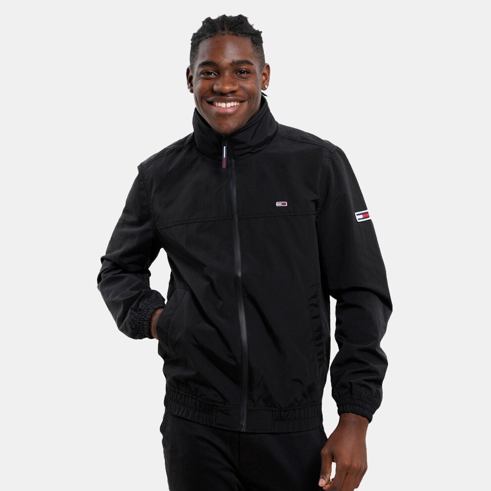 Tommy Jeans Essential Casual Bomber Men s Jacket Black DM0DM15382 BDS