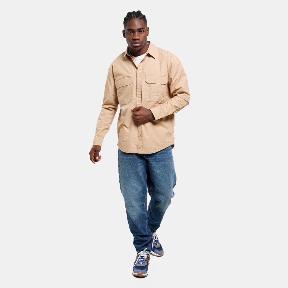 Tommy Jeans Tonal Flag Cargo Oversized Men's Overshirt